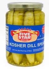 Kosher Dill Pickle Spears 24oz